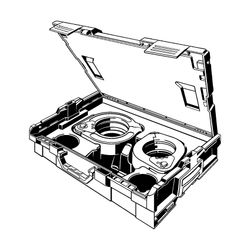Viega PT2 Pressringset 2202.51, Metall d. 88,9/108mm, 2 Pressringe, Stahl phosphatiert, 2... VIEGA-793579 4015211793579 (Abb. 1)