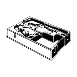 Viega Koffereinsatz 2202.5XL für Pressmaschinen Pressgun 4B und 4E... VIEGA-802097 4015211802097 (Abb. 1)
