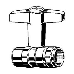 Viega Easytop XL Kugelhahn 2275.2LF, labs-frei, Rp 3/4", Siliziumbronze... VIEGA-796167 4015211796167 (Abb. 1)
