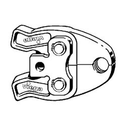 Viega Picco Pressbacke 2484.7 für Kunststoffrohrsysteme Fonterra und Smartloop d. 12mm, S... VIEGA-616915 4015211616915 (Abb. 1)