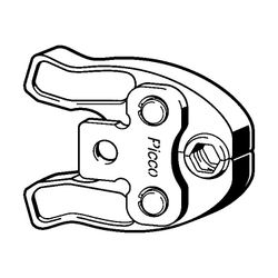 Viega Pressbacke 2484.9 für metallene Rohrsysteme in 15mm Stahl... VIEGA-485511 4015211485511 (Abb. 1)