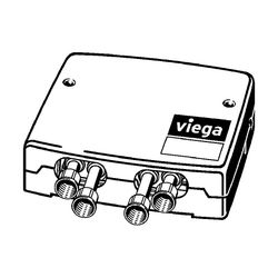 Viega Gehäuse 6146.217 in 250x180mm Messing... VIEGA-684686 4015211684686 (Abb. 1)