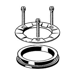 Viega Montageset 6960.98 in Chromnickelstahl / blank... VIEGA-582975 4015211582975 (Abb. 1)