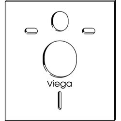 Viega Platte 8310.51 zur Reduzierung der Schallübertragung... VIEGA-575168 4015211575168 (Abb. 1)