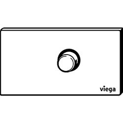 Viega Visign for Public 1 WC-Betätigungsplatte 8326.1, Edelstahl poliert... VIEGA-671839 4015211671839 (Abb. 1)