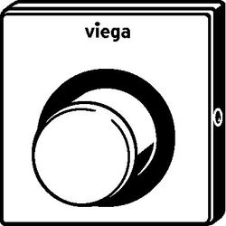 Viega Visign for Public Fernauslösung 8326.21, Edelstahl gebürstet... VIEGA-688158 4015211688158 (Abb. 1)