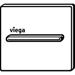 Viega Visign for More 104 Urinal Fertigbauset 8354.2, Aluminium verchromt... VIEGA-599003 4015211599003 (Abb. 1)