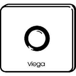 Viega Abdeckplatte 8355.8 in 150x140mm Aluminium edelstahlfarben... VIEGA-633424 4015211633424 (Abb. 1)