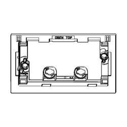 Viega WC Grundrahmen 8580.22 aus Kunststoff... VIEGA-786373 4015211786373 (Abb. 1)