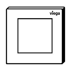 Viega Urinal Betätigungsplatte VfS 21 8611.2 aus Kunststoff in weiß alpin... VIEGA-774523 4015211774523 (Abb. 1)