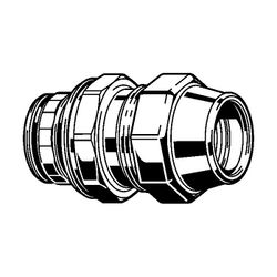 Viega Anschlussstutzen Maxiplex 9093 in 40mm Rotguss... VIEGA-712846 4015211712846 (Abb. 1)