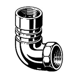 Viega Übergangsbogen 90 Grad mit SC Geopress 9614.2G in 32mm x Rp1 Rotguss... VIEGA-805180 4015211805180 (Abb. 1)