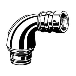 Viega Anschlussbogen 90 Grad mit SC Geopress 9694TW in 63mm Rotguss... VIEGA-766917 4015211766917 (Abb. 1)