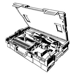 Viega Picco Pressmaschine Pressgun Picco 6Plus 2489.4, 12V/3,0 Ah Akku und Ladegerät... VIEGA-795801 4015211795801 (Abb. 1)