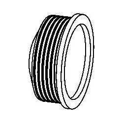 Viega Gumminippel 8580.75, DN 50 x DN 30, Gummi... VIEGA-814120 4015211814120 (Abb. 1)
