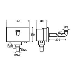 Viega Viega Mono UP-Anschlussbox 8314, 302x241mm, Kunststoff, Grau... VIEGA-734817 4015211734817 (Abb. 1)