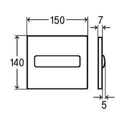 Viega Visign for Style 11 Urinal Fertigbauset 8331.2, Kunststoff, Weiß-Alpin... VIEGA-598501 4015211598501 (Abb. 1)
