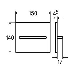 Viega Visign for More 104 Urinal Fertigbauset 8354.2, Aluminium verchromt... VIEGA-599003 4015211599003 (Abb. 1)