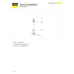 Viega Advantix Badablauf 4980.60, DN 40/50, Kunststoff... VIEGA-687694 4015211687694 (Abb. 1)