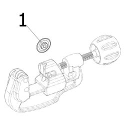 Viega Rohrabschneider 2290 für d. 6-35mm Kupfer- und Edelstahlrohre... VIEGA-652128 4015211652128 (Abb. 1)