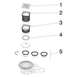 Viega Advantix Top Badablauf 4914.10, DN 50, Kunststoff, Grau... VIEGA-669195 4015211669195 (Abb. 1)