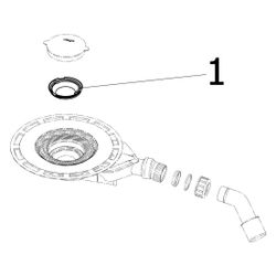 Viega Advantix Badablauf 4980.63, DN 40/50, Kunststoff... VIEGA-687687 4015211687687 (Abb. 1)