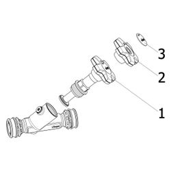 Viega Easytop Schrägsitzventil mit SC-Contur 5337.5, DN 20, d. 25mm, Siliziumbronze... VIEGA-758127 4015211758127 (Abb. 1)