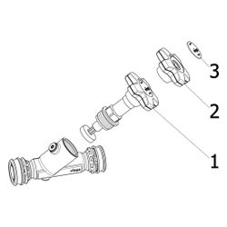 Viega Easytop XL KRV-Schrägsitzventil mit SC-Contur 5338.5, kombiniertes Freistromventil ... VIEGA-758172 4015211758172 (Abb. 1)