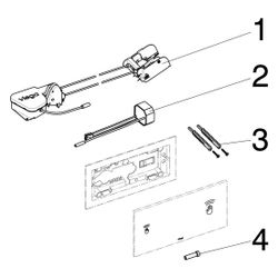 Viega Visign for Care WC-Betätigungsplatte 8352.21, Kunststoff, Weiß-Alpin... VIEGA-653828 4015211653828 (Abb. 1)