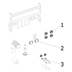 Viega Prevista Dry Plus Waschtisch-Modul 8545.32 mit Unterputz Anschlussbox, Breite 420mm... VIEGA-776312 4015211776312 (Abb. 1)