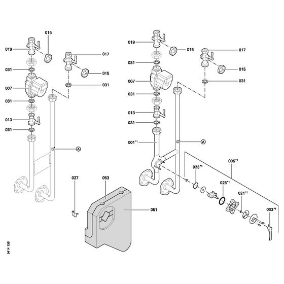Viessmann Umwälzpumpe Wilo Stratos 40/1-8