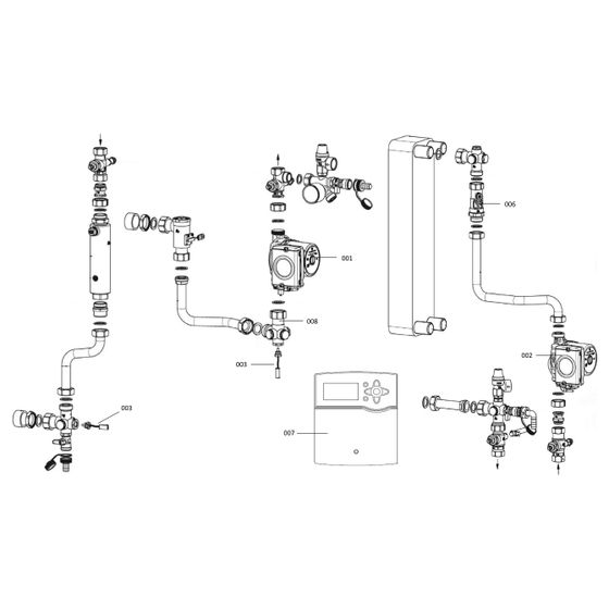 Viessmann Solare Übertragungsstation Midi HZ DN 20, 50m2
