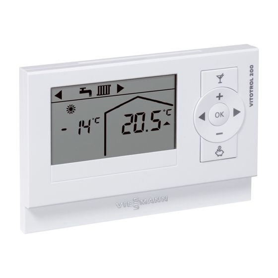 Viessmann Vitotrol 200-RF Fernbedienung