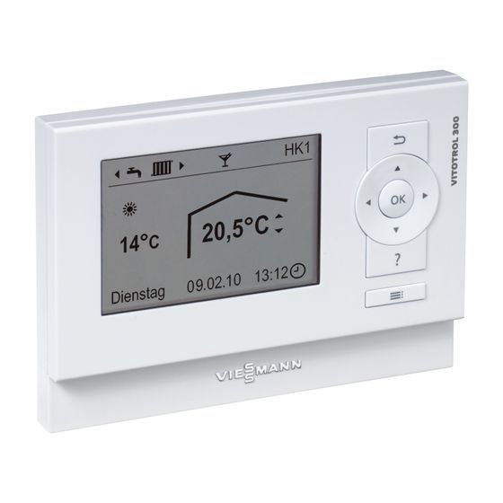 Viessmann Vitotrol 300-A Fernbedienung