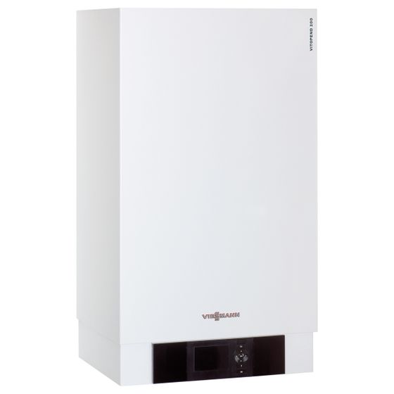 Viessmann Vitopend 200-W Gastherme 18kW, Kombi, raumluftabhängig, mit Vitotronic 100 HC1B, Flüssiggas
