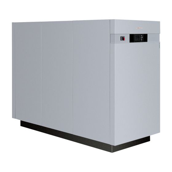 Viessmann Vitocal Sole-Wasser-Wärmepumpe 300-G BW plus BWS A21, R410A, 21,2kW bei B0/W35