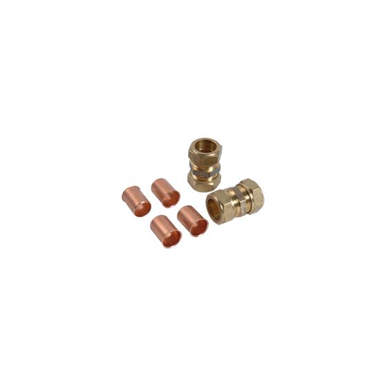 Viessmann Klemmringverschraubung Messing, 2 Stück, 7316568