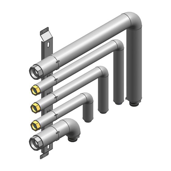 Viessmann Anschluss-Set Heizkreis Aufputz, rechts und links