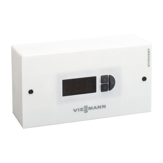 Viessmann Stufenschalter für Vitovent 200-C