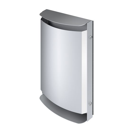 Viessmann Edelstahlaußenblende Design für Wanddurchführung