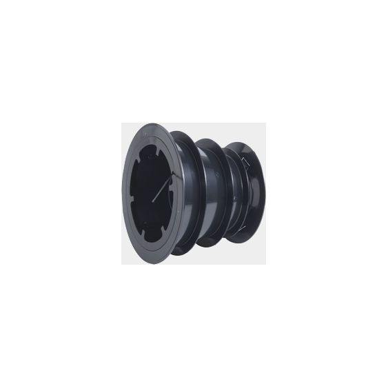 Viessmann Haube Dachdurchführung d. 80/125, Schwarz