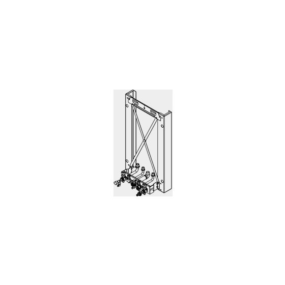 Viessmann Montagerahmen Kombi Aufputz EU/CH, ZK04922
