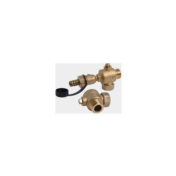 Viessmann HV HR Eckhahn Luft-Wasser-Wärmepumpe Monoblock KFE und Stopfen