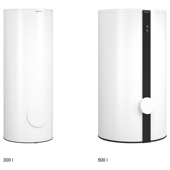Viessmann Vitocell 300-B EVBC Edelstahl-Speicher-Wassererwärmer 300l S3, Vitographite