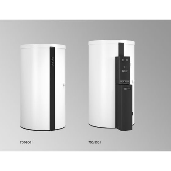Viessmann Vitocell 140-E SEIC Heizwasser-Pufferspeicher 600l S1, Vitographite