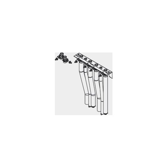 Viessmann Montagehilfe Aufputz nach oben 2C, ZK06225