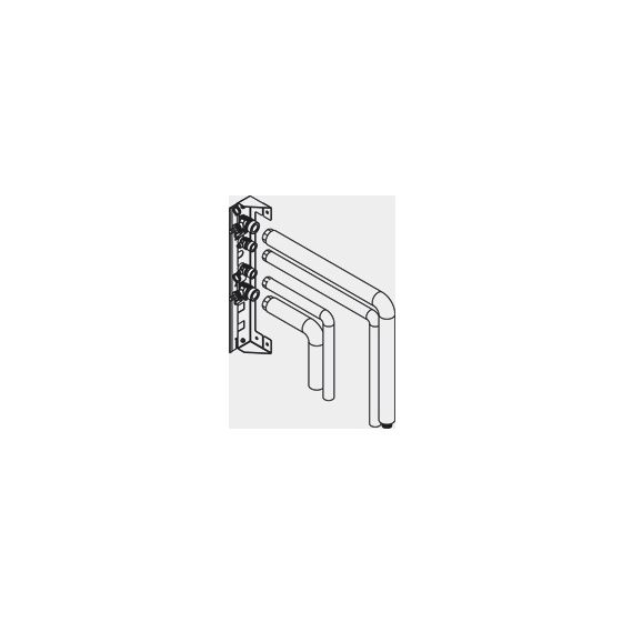 Viessmann Montagehilfe Aufputz nach links, 1 Heizkreis, ZK06408