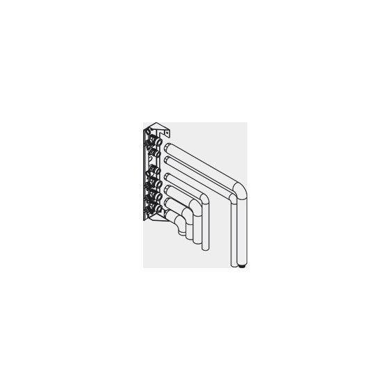 Viessmann Montagehilfe Aufputz nach links, 2 Heizkreise, ZK06411