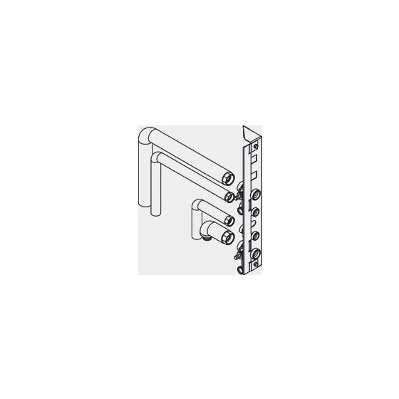 Viessmann Montagehilfe Aufputz nach rechts, 1 Heizkreis, ZK06409
