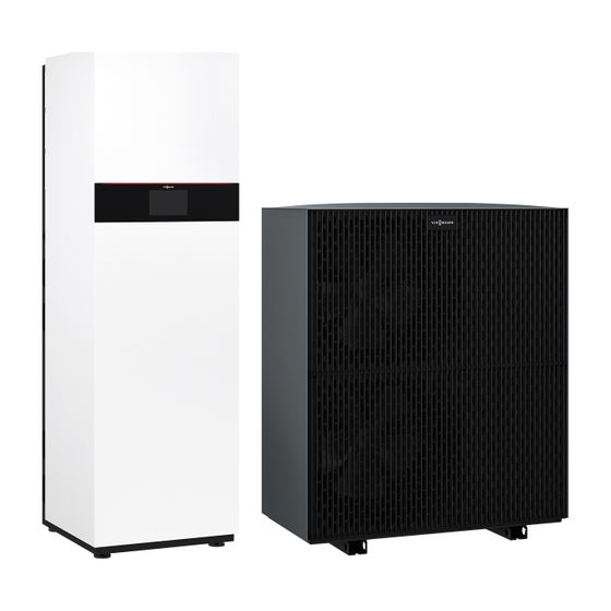 Viessmann Luft-Wasser-Wärmepumpe Monoblock Vitocal 250-A V109 Compact A13, R290, 8,1kW bei A7/W35, Antifreeze, LAN-Modul, 400V